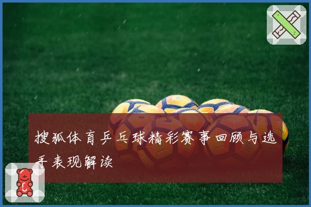 搜狐体育乒乓球精彩赛事回顾与选手表现解读